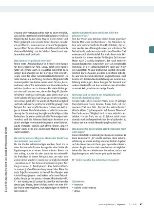 Vorschauseite 3: Die wahrscheinlich älteste aktive Ergotherapeutin –