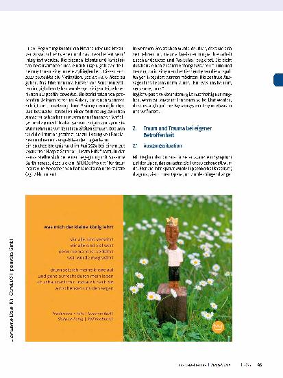 Vorschauseite 3: Traum und Trauma aus salutogenetischer Perspektive