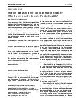 Vorschauseite 1: Warum brauchen wir Ethik in Public Health?