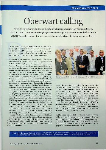 Vorschauseite 1: Oberwart calling