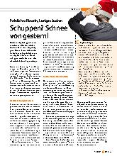 Vorschauseite 1: Schuppen? Schnee von gestern!