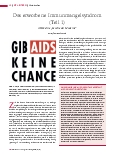 Vorschauseite 1: Das erworbene Immundefizienzsyndrom (Teil 1) AIDS eine „Seuche der Moderne“