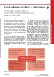 Vorschauseite 1: Evidenzbasiertes Lehren und Lernen: Einstellungen von Lehrkräften zu einer evidenzbasierten Unterrichtspraxis