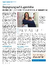 Vorschauseite 1: Begegnung auf Augenhöhe
