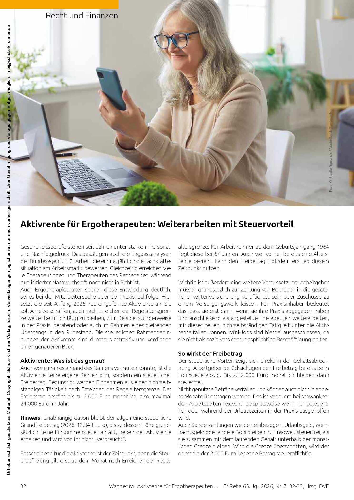 Vorschauseite 5: Betätigung als Gamechanger – Ergotherapie-Kongress 2026