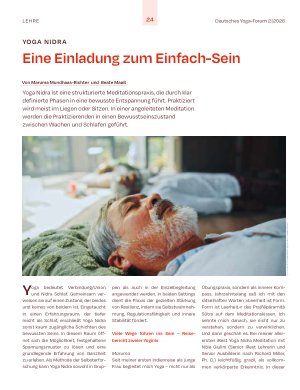 Vorschauseite 1: Eine Einladung zum Einfach-Sein