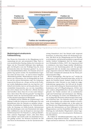 Vorschauseite 3: Die Arbeit mit Situationen im Pflegeunterricht Ergebnisse aus einem Forschungsprojekt