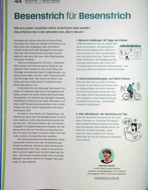 Vorschauseite 1: Besenstrich für Besenstrich