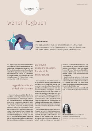 Vorschauseite 1: Wehen-Logbuch