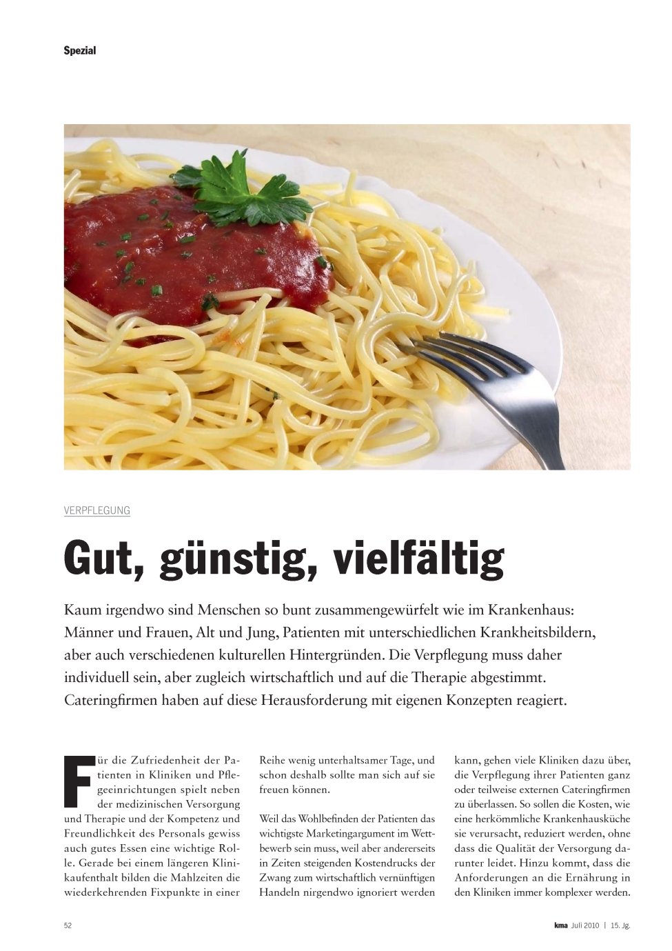 Vorschauseite 1: Gut, günstig, vielfältig