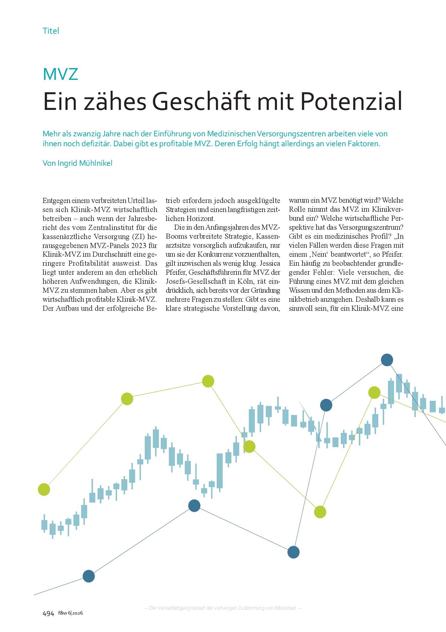 Vorschauseite 1: MVZ – Ein zähes Geschäft mit Potenzial