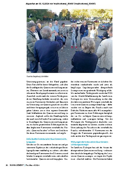 Vorschauseite 3: Die kreisweite Quartiersentwicklungsstrategie des Landkreises Esslingen