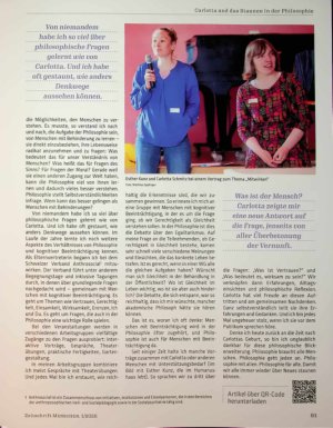 Vorschauseite 2: Carlotta und das Staunen in der Philosophie oder: Philosophie für alle