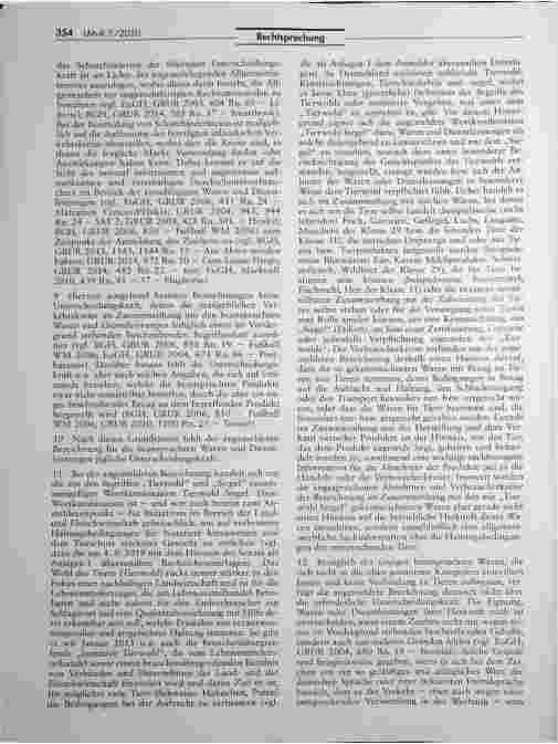 Vorschauseite 3: Fehlende Unterscheidungskraft einer Wortkombination für tierbezogene Waren (Tierwohl-Siegel)