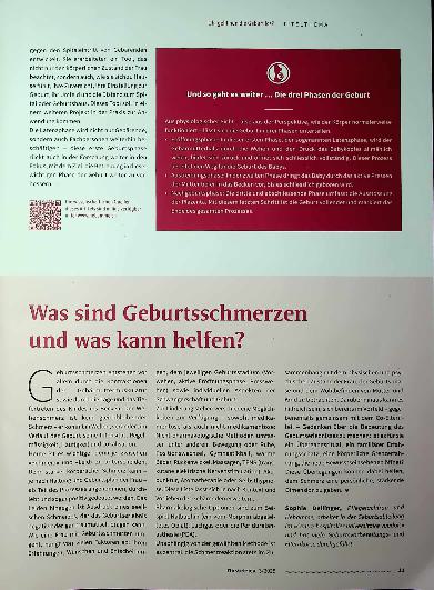 Vorschauseite 4: Oh, geht nun die Geburt los?