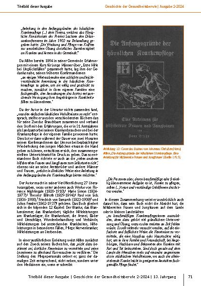 Vorschauseite 6: Ratgeber zur Häuslichen Krankenpflege und ihre Autorenschaft. Zum Titelbild dieser Ausgabe.