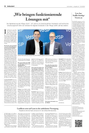 Vorschauseite 1: „Wir bringen funktionierende Lösungen mit“