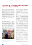 Vorschauseite 1: 14. Treffen der Fachgesellschaften Deutschland - Schweiz - Österreich 2022