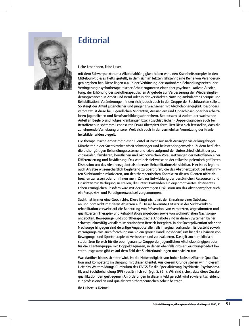 Vorschauseite 1: Editorial