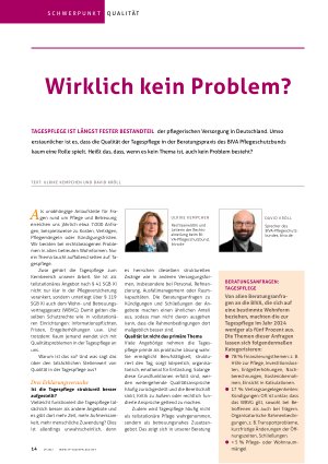 Vorschauseite 1: Wirklich kein Problem?