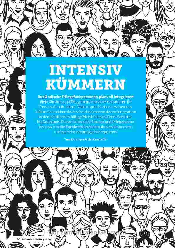 Vorschauseite 1: INTENSIV KÜMMERN.