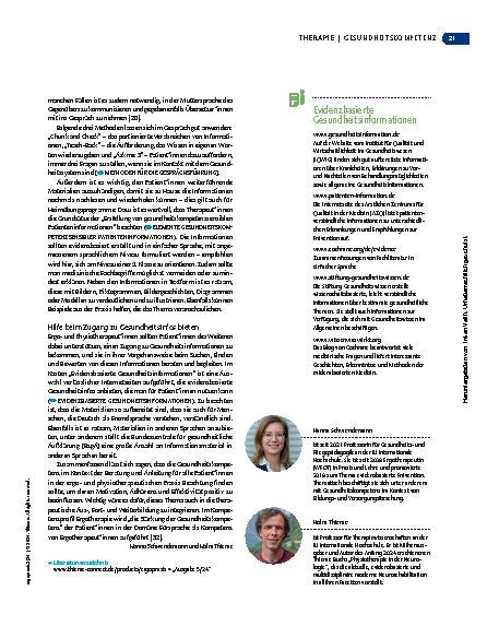 Vorschauseite 4: Schlüsselrolle einnehmen