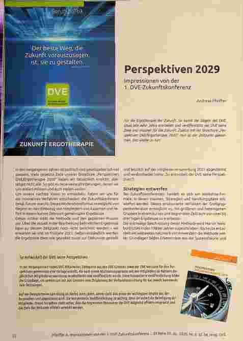 Vorschauseite 1: Perspektiven 2029: Impressionen von der 1. DVE-Zukunftskonferenz