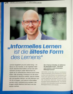 Vorschauseite 1: "Informelles Lernen ist die älteste Form des Lernens“
