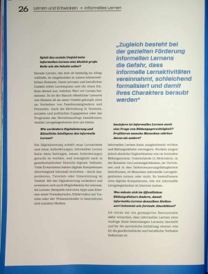Vorschauseite 3: "Informelles Lernen ist die älteste Form des Lernens“