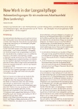 Vorschauseite 1: New Work in der Langzeitpflege: Rahmenbedingungen für ein modernes Arbeitsumfeld (New Leadership)