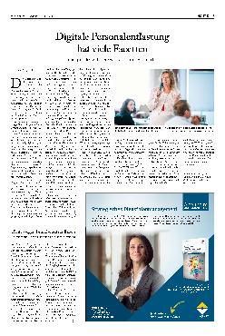 Vorschauseite 1: Digitale Personalentlastung hat viele Facetten.