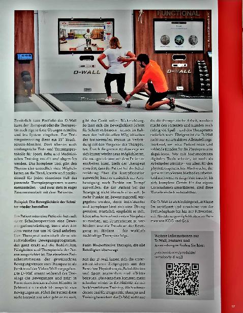 Vorschauseite 2: D-Wall: mehr Spaß und Kreativität beim Training