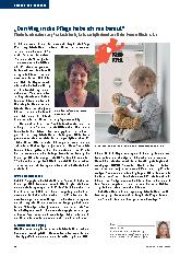 Vorschauseite 1: Den Weg in die Pflege habe ich nie bereut.