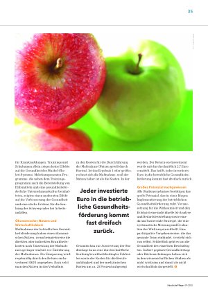Vorschauseite 2: Wie wirtschaftlich sind Maßnahmen der betrieblichen Gesundheitsförderung (BGF)?
