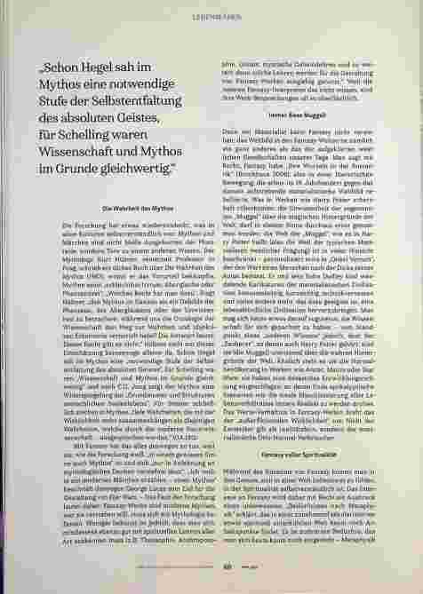 Vorschauseite 3: Das andere Wissen der Fantasy