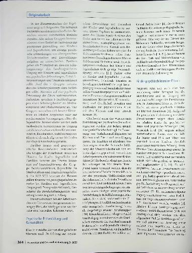 Vorschauseite 6: Prävention psychischer Störungen bei Kindern, Jugendlichen und jungen Erwachsenen - eine Bedarfsabfrage zur Entwicklung von Schulungskonzepten für Fachkräfte