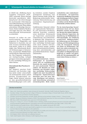 Vorschauseite 3: Gesundheitsförderliche Arbeitsbedingungen in der Pflege Internationale Modelle und Best Practice Beispiele aus Großbritannien und Australien