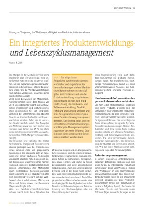 Vorschauseite 1: Ein integriertes Produktentwicklungsund Lebenszyklusmanagement