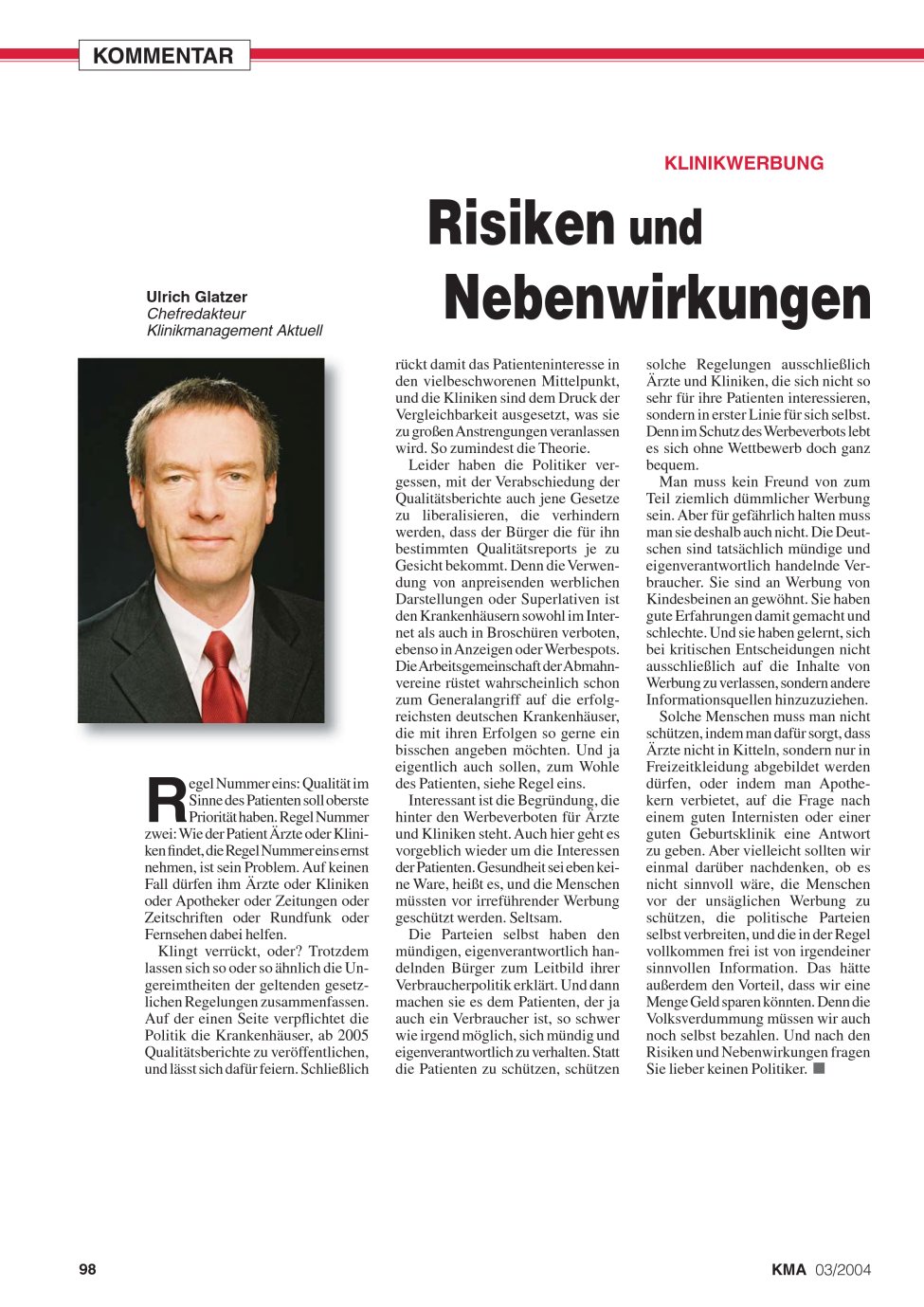 Vorschauseite 1: Risiken und Nebenwirkungen