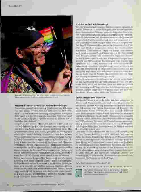 Vorschauseite 3: LGBTIQ-Menschen mit Respekt und Würde pflegen