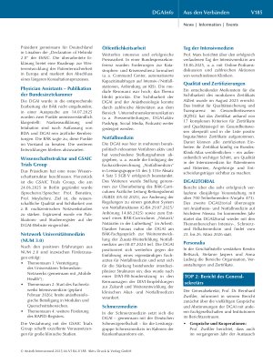 Vorschauseite 2: NIEDERSCHRIFT der ordentlichen Mitgliederversammlung der DGAI am 18. September 2025 in Kassel