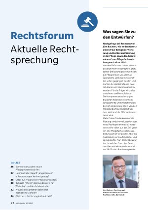 Vorschauseite 1: Urteile und Beschlüsse