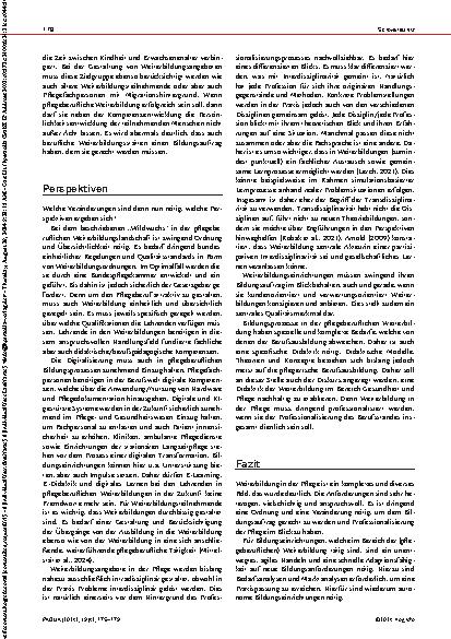 Vorschauseite 4: WEITERBILDUNG Status quo – Bedarfe – Perspektiven