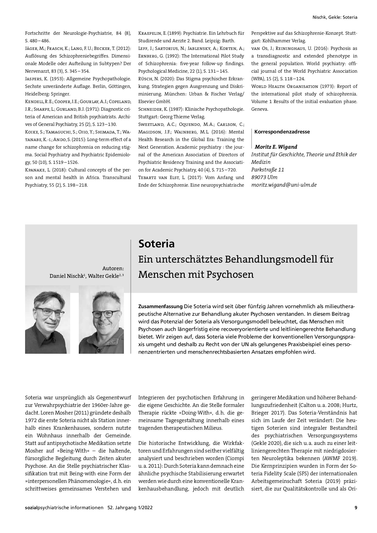 Vorschauseite 4: Schizophrenie – eine kritische Begriffsbestimmung