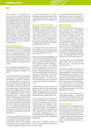 Vorschauseite 5: Die Perspektive generalistischer Pflegefachpersonen auf ihren Berufseinstieg in der stationären Langzeitp ege: Eine qualitative Erhebung.