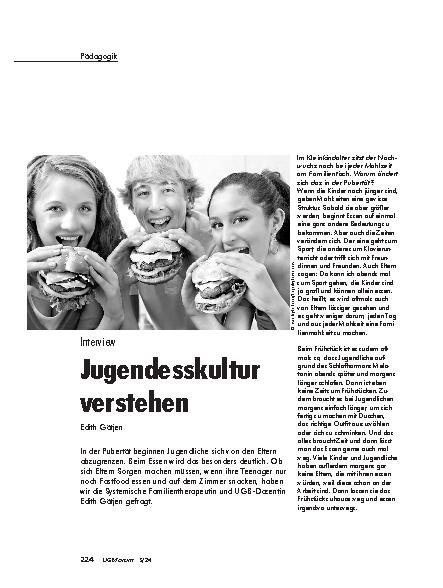 Vorschauseite 1: Jugendeskultur verstehen