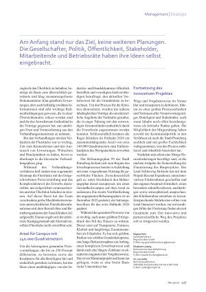 Vorschauseite 4: Gesundheitscampus Das passende Bauland finden