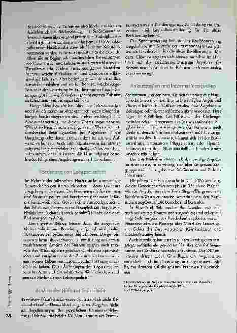 Vorschauseite 3: Präventive Hausbesuche im Alter: Lange selbstständig zu Hause leben.