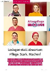 Vorschauseite 1: Loslegen statt abwarten: Pflege. Stark. Machen!