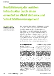 Vorschauseite 1: Revitalisierung der sozialen Infrastruktur durch einen erweiterten Wohlfahrtsmix und Schnittstellenmanagement